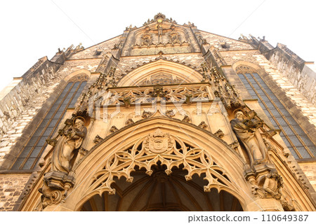 Cathedral of St. Peter and Paul in Brno, Czech Republic Cathedral of St. Peter and Paul in Brno, Czech Republic 110649387