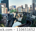 Railway bridge seen from Hijiri Bridge 110651652