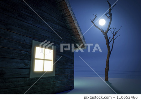 Small wooden house Small wooden house 110652466