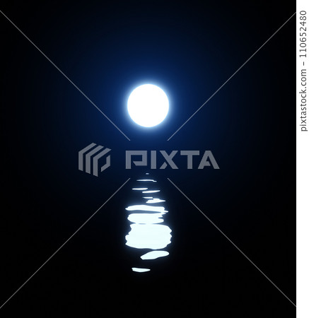 Moon over the ocean Moon over the ocean 110652480
