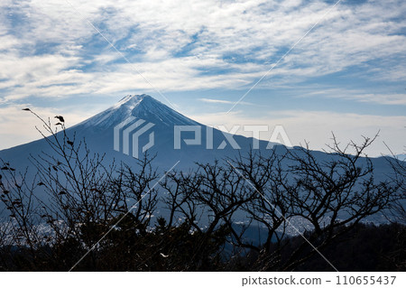 Mt. Fuji seen from Mt. Mitsutoge Mt. Fuji seen from Mt. Mitsutoge 110655437