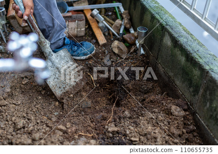 Wood deck construction Wood deck construction 110655735