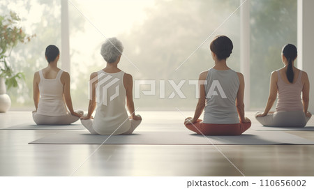 elderly people do yoga elderly people do yoga 110656002