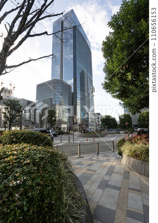 Tokyo Midtown Yaesu skyscraper in Tokyo, Japan 110656153