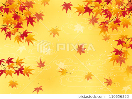 Maple background material 110656233