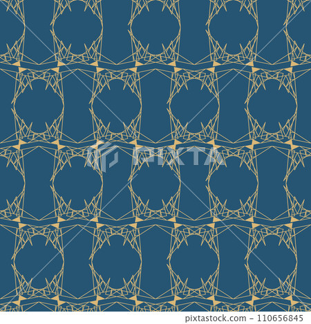 Luxury geometric seamless pattern. Abstract background, Decorative wallpaper. Luxury geometric seamless pattern. Abstract background, Decorative wallpaper. 110656845