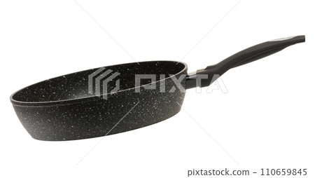 New black empty round non-stick frying pan New black empty round non-stick frying pan 110659845