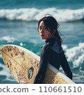 衝浪的女人 110661510