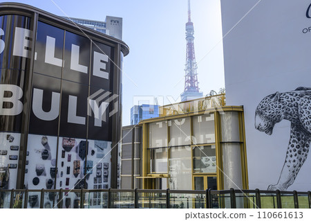 虎之門/麻布台再開發 麻布台 Hills 購物區及東京鐵塔 東京都港區 虎之門/麻布台再開發 麻布台 Hills 購物區及東京鐵塔 東京都港區 110661613