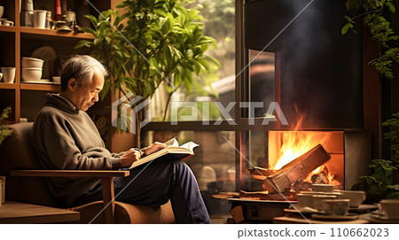 一個壁爐 一個壁爐 110662023