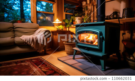 一個壁爐 110662031