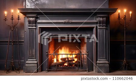 fireplace 110662046