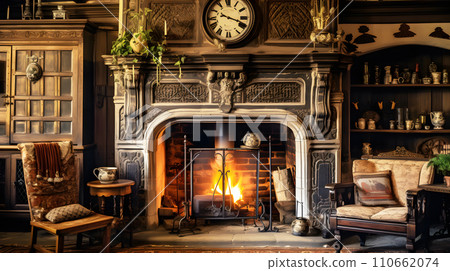 fireplace fireplace 110662074