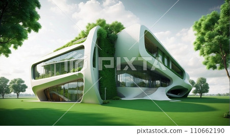 Modern Experimental Building Concept Modern Experimental Building Concept 110662190