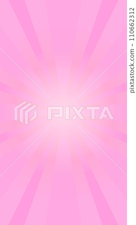 Pink gradation concentrated line background vertical ratio 9:16 Pink gradation concentrated line background vertical ratio 9:16 110662312