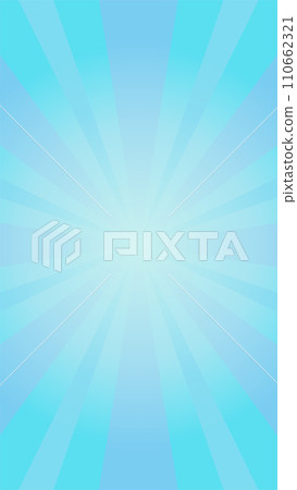 Blue gradation concentrated line background vertical ratio 9:16 110662321