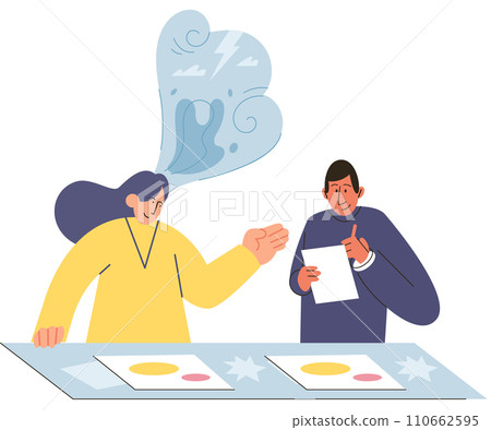 Mental health counseling vector illustration. Personality development is key focus mental health counseling, fostering growth and self awareness Psychotherapy offers evidence based interventions 110662595