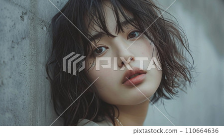 美麗的女性肖像（AI生成） 110664636
