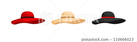 Womens wide brimmed hats set Womens wide brimmed hats set 110666023