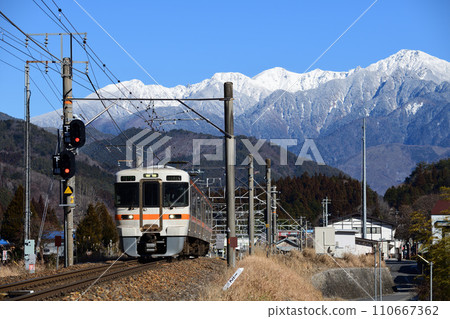 中央阿爾卑斯山脈和313系列列車 中央阿爾卑斯山脈和313系列列車 110667362