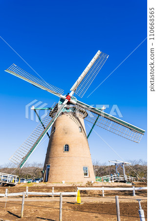 Sakura Furusato Hiroba Chiba in sunny winter weather Sakura Furusato Hiroba Chiba in sunny winter weather 110668565