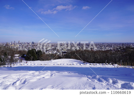 Asahiyama Memorial Park Sapporo City (Photo taken on January 11, 2024) 110668619