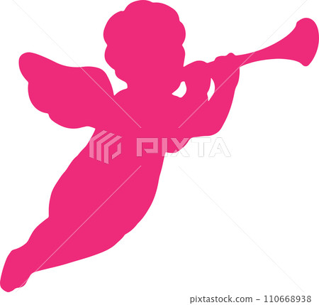 The cupid layout for valentine or love concept. 110668938