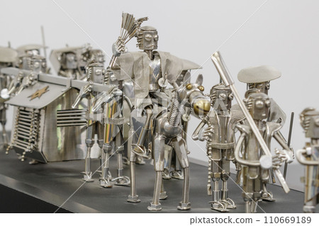 Daimyo procession figures/metal figures 110669189