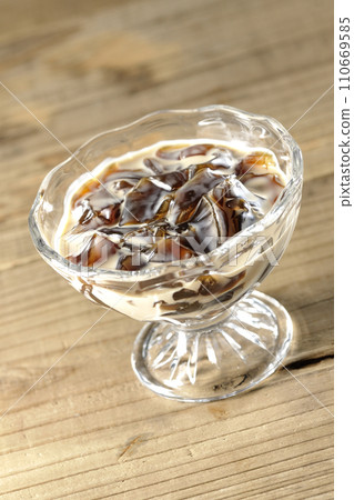 coffee jelly  110669585