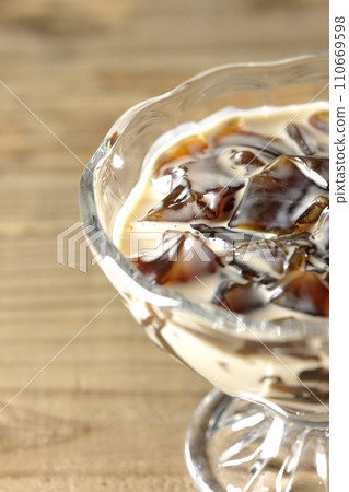 coffee jelly coffee jelly 110669598