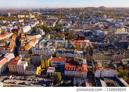 Cityscape of Ostrava, Czech Republic 110669694