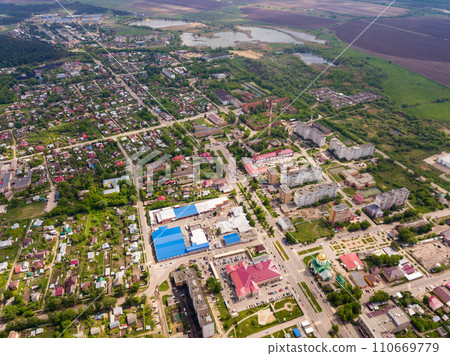 Aerial view of Ozyory Aerial view of Ozyory 110669779