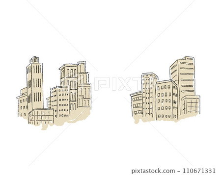 Rows of buildings, buildings, city, no text 110671331