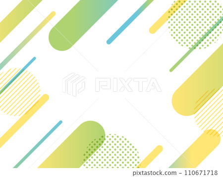 green, yellow and blue diagonal striped frame green, yellow and blue diagonal striped frame 110671718