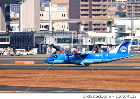 大阪國際機場 AMX 天草航空公司起飛準備就緒 110674112