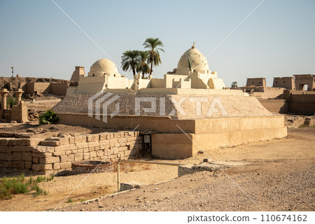 Beautiful landscape of Karnak temple in Luxor, Egypt Beautiful landscape of Karnak temple in Luxor, Egypt 110674162