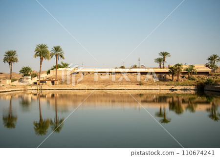 Beautiful landscape of Karnak temple in Luxor, Egypt Beautiful landscape of Karnak temple in Luxor, Egypt 110674241