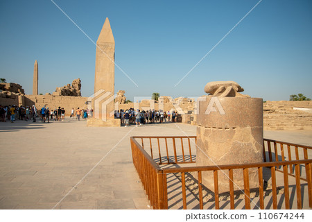 Beautiful landscape of Karnak temple in Luxor, Egypt 110674244
