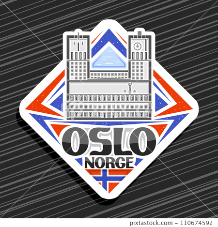 Vector logo for Oslo 110674592