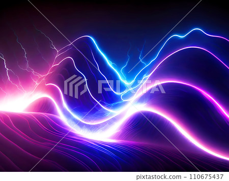七彩光波【AI生成影像】 110675437