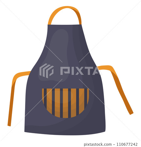 An apron for cooking. Vector illustration on a white background 110677242