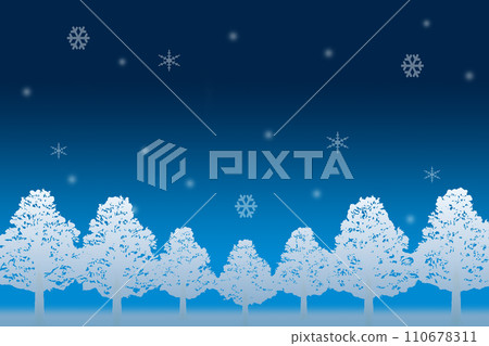 雪落在綠樹成蔭的路上,雪景的背景圖 雪落在綠樹成蔭的路上,雪景的背景圖 110678311