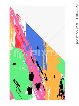 Abstract colorful paint splatter design with vibrant pink, blue, green, orange, and black blots. Dynamic and artistic backdrop. Artistic expression and creativity concept vector illustration. Abstract colorful paint splatter design with vibrant pink, blue, green, orange, and black blots. Dynamic and artistic backdrop. Artistic expression and creativity concept vector illustration. 110679151