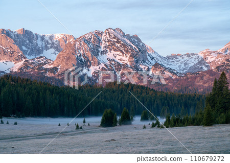 mountains in Durmitor national Park, Montenegro 110679272