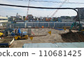 Construction site of tower apartment 110681425