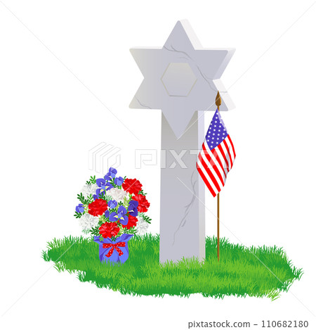 decorated graves on Memorial Day decorated graves on Memorial Day 110682180