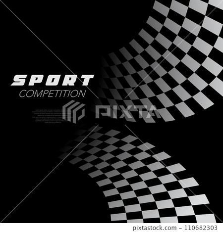 Black and white flag circle wallpaper 110682303