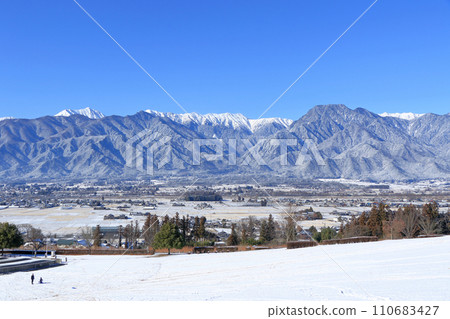 Winter Azumino and Northern Alps Winter Azumino and Northern Alps 110683427