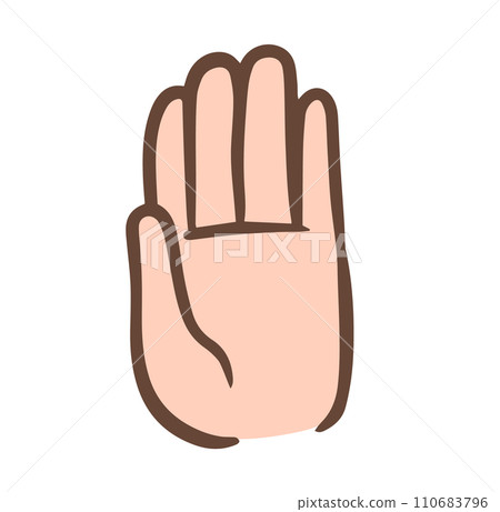 Human hand Human hand 110683796