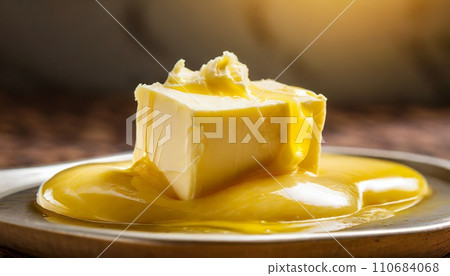 融化的黃油人工智慧生成的圖像 110684068
